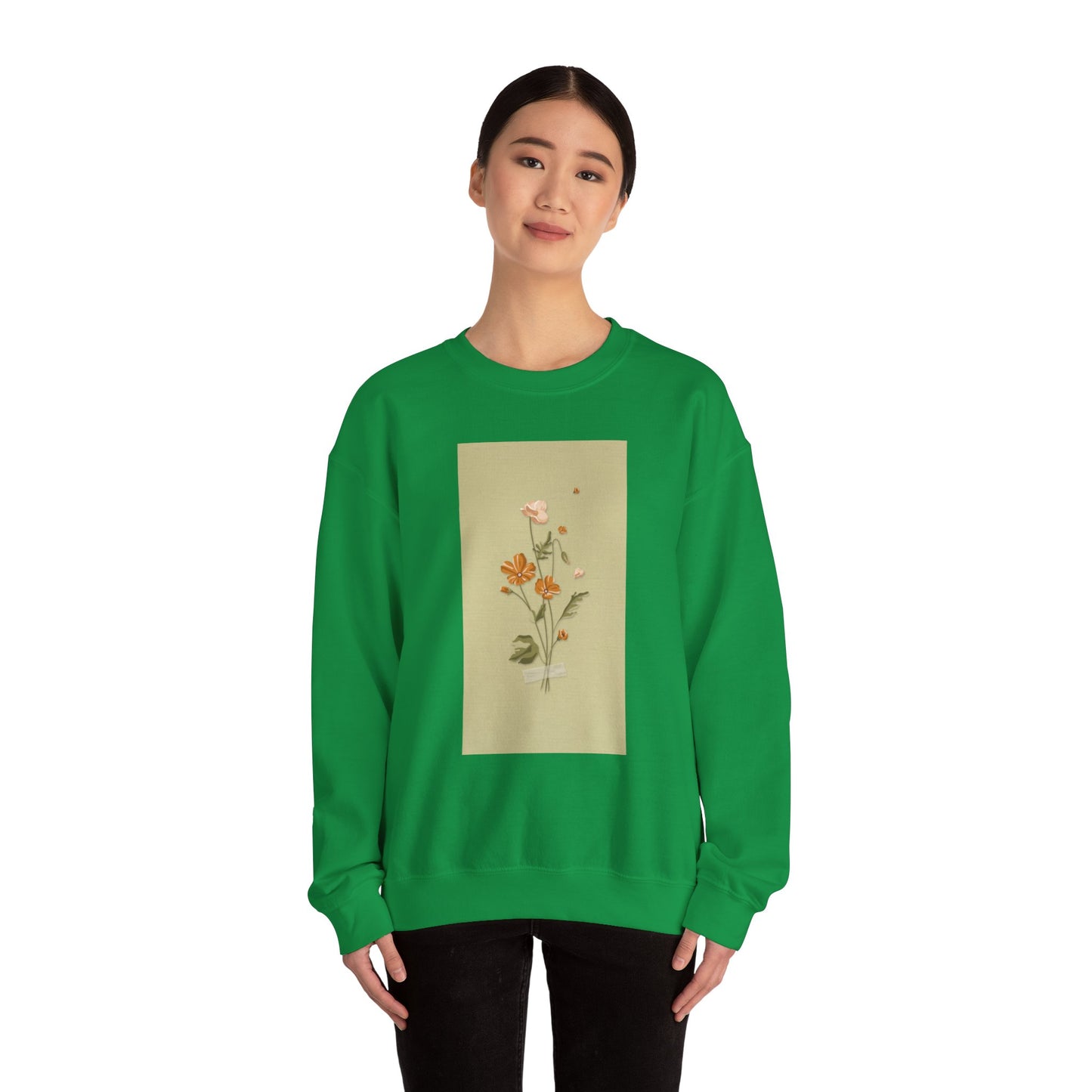 Wildflower Poster Crewneck Sweatshirt