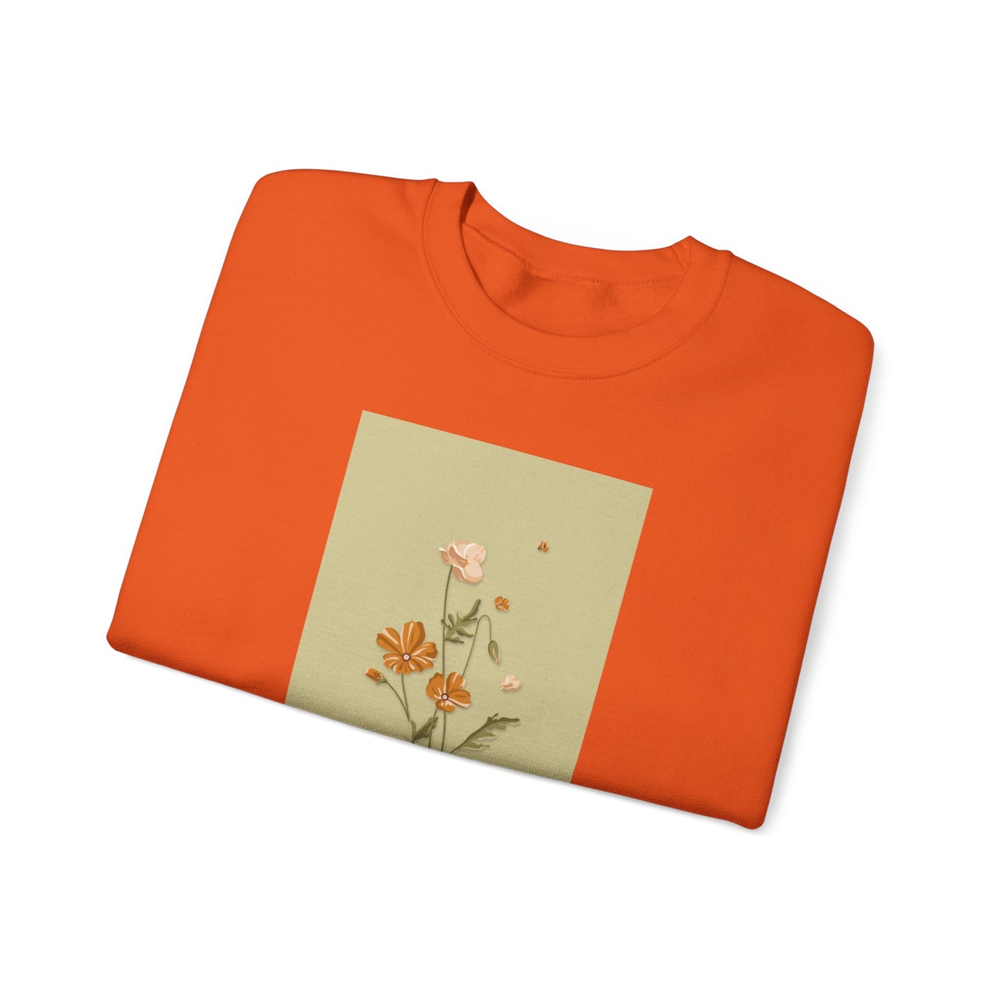 Wildflower Poster Crewneck Sweatshirt