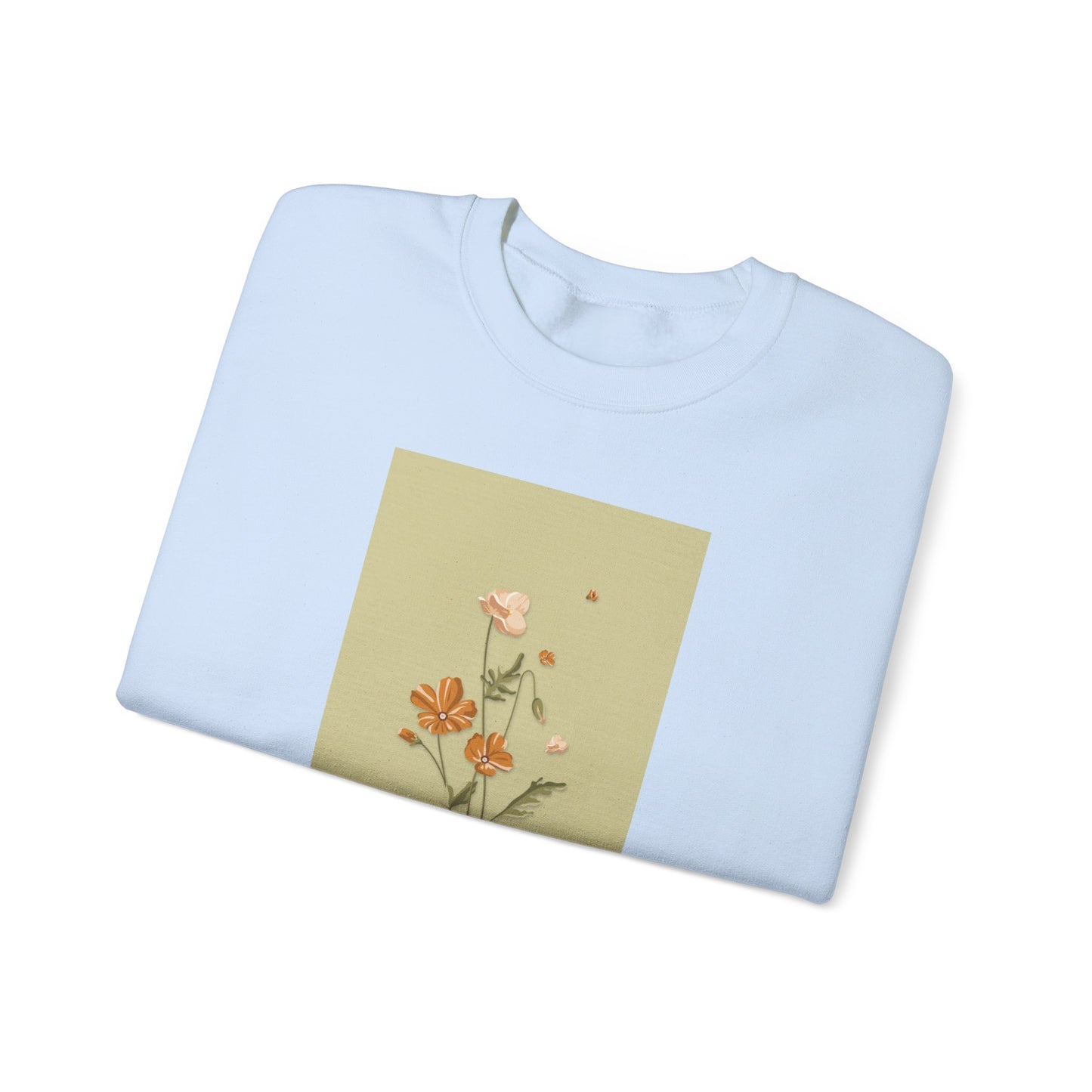 Wildflower Poster Crewneck Sweatshirt