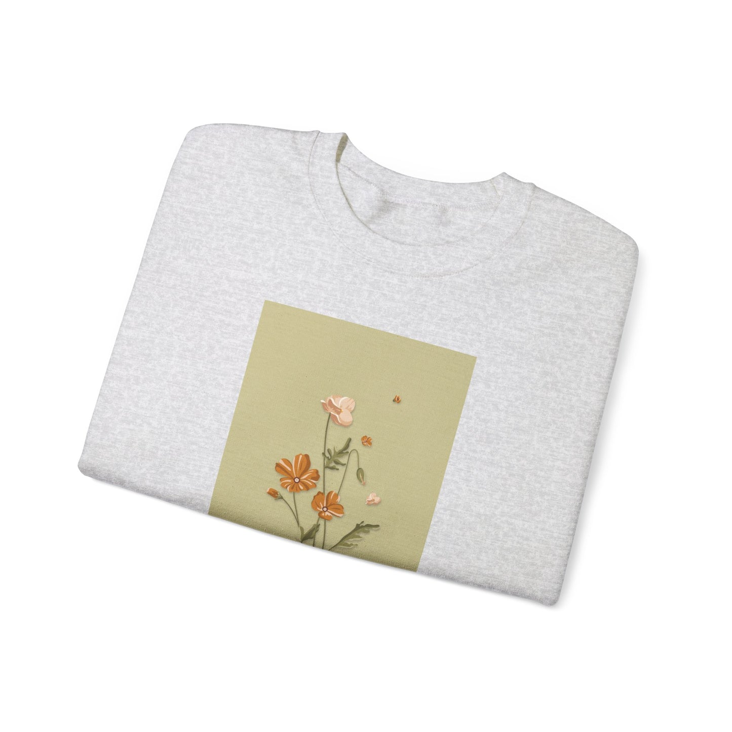 Wildflower Poster Crewneck Sweatshirt