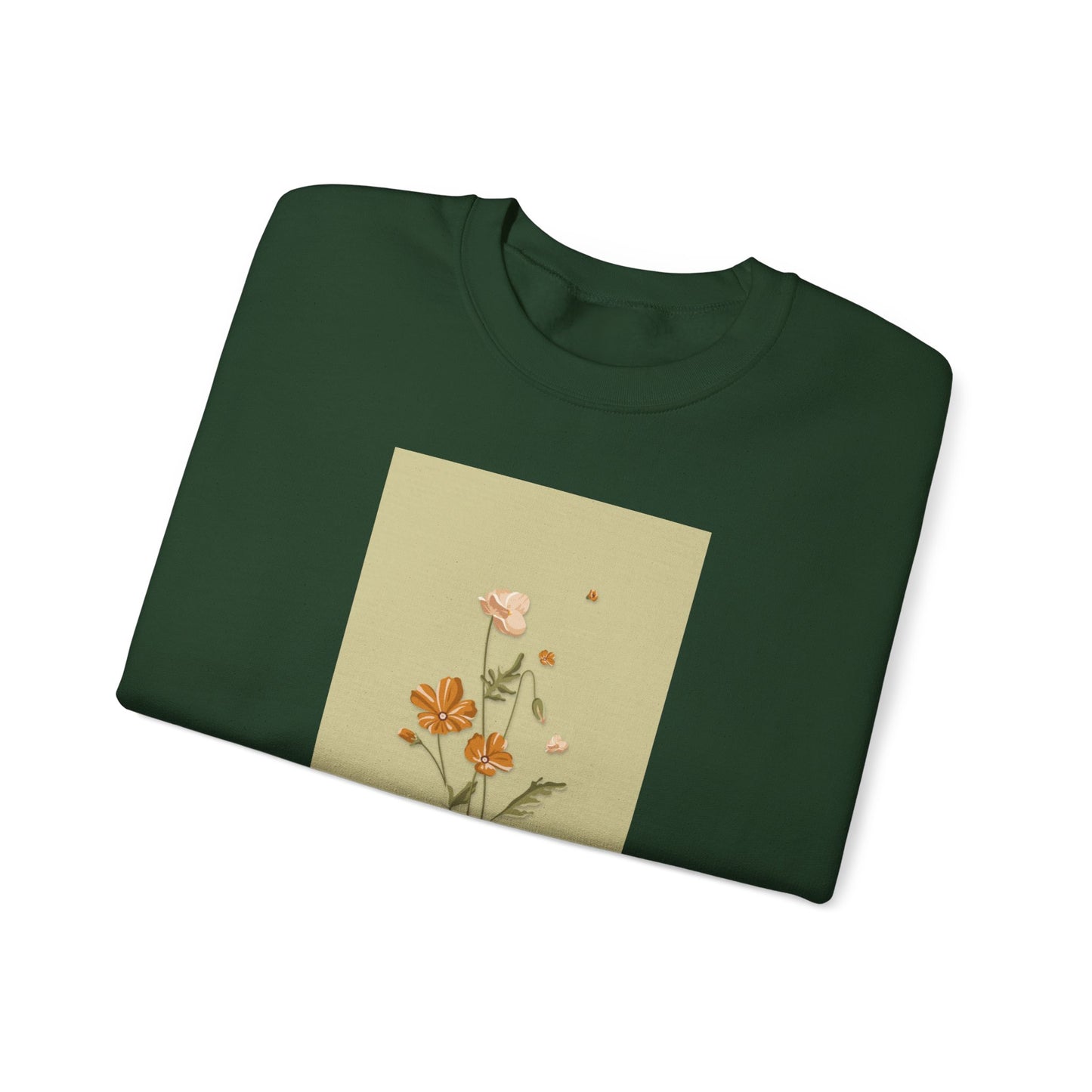 Wildflower Poster Crewneck Sweatshirt