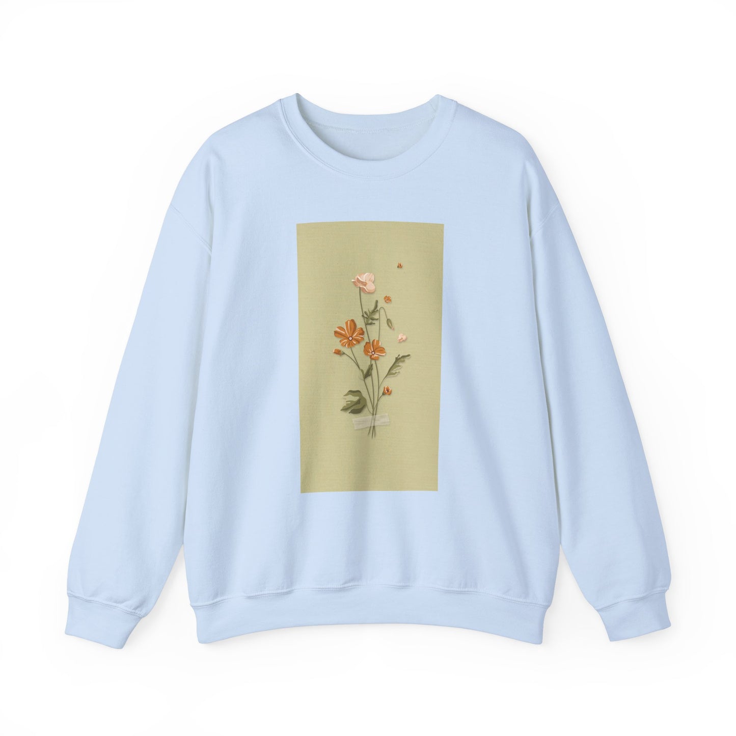 Wildflower Poster Crewneck Sweatshirt