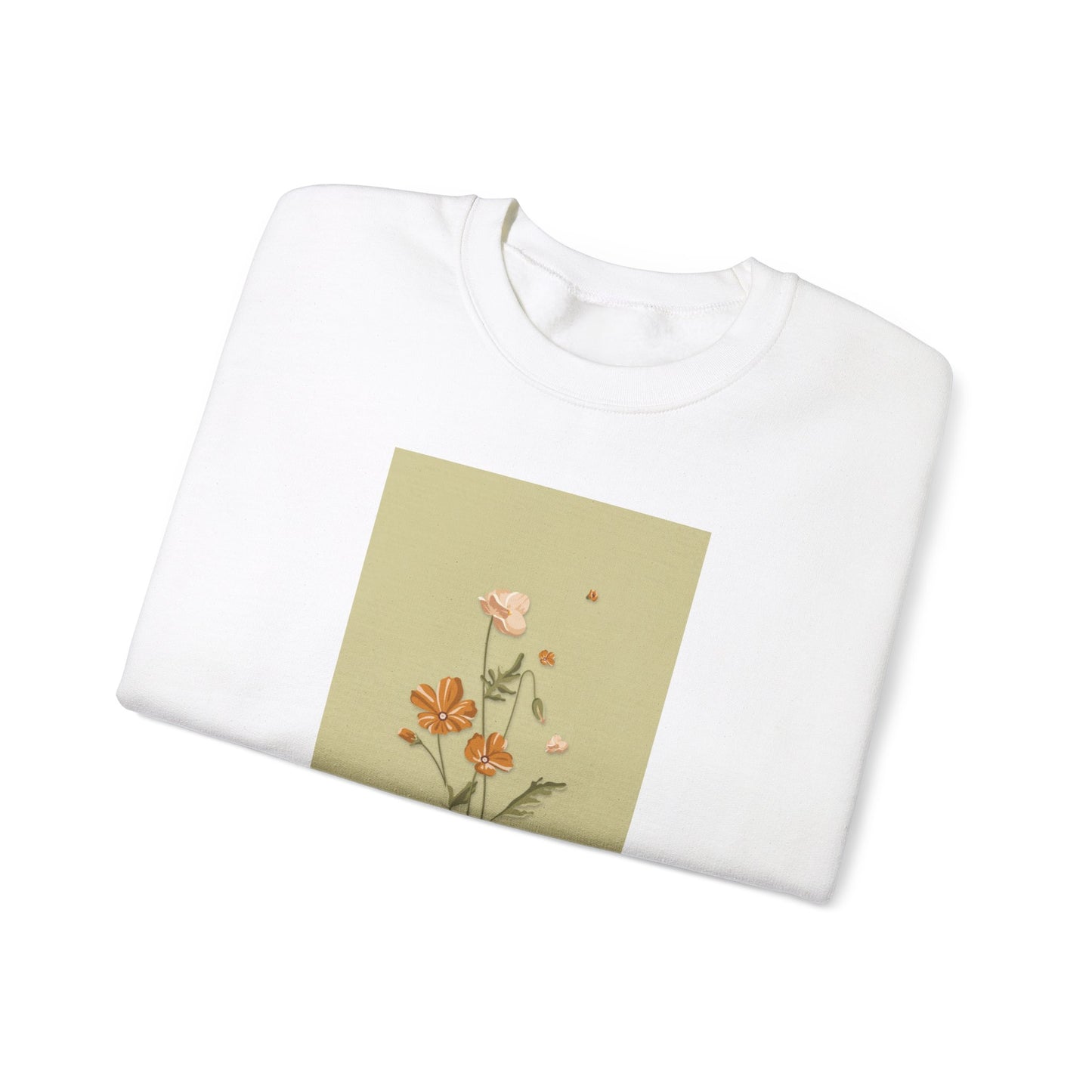 Wildflower Poster Crewneck Sweatshirt