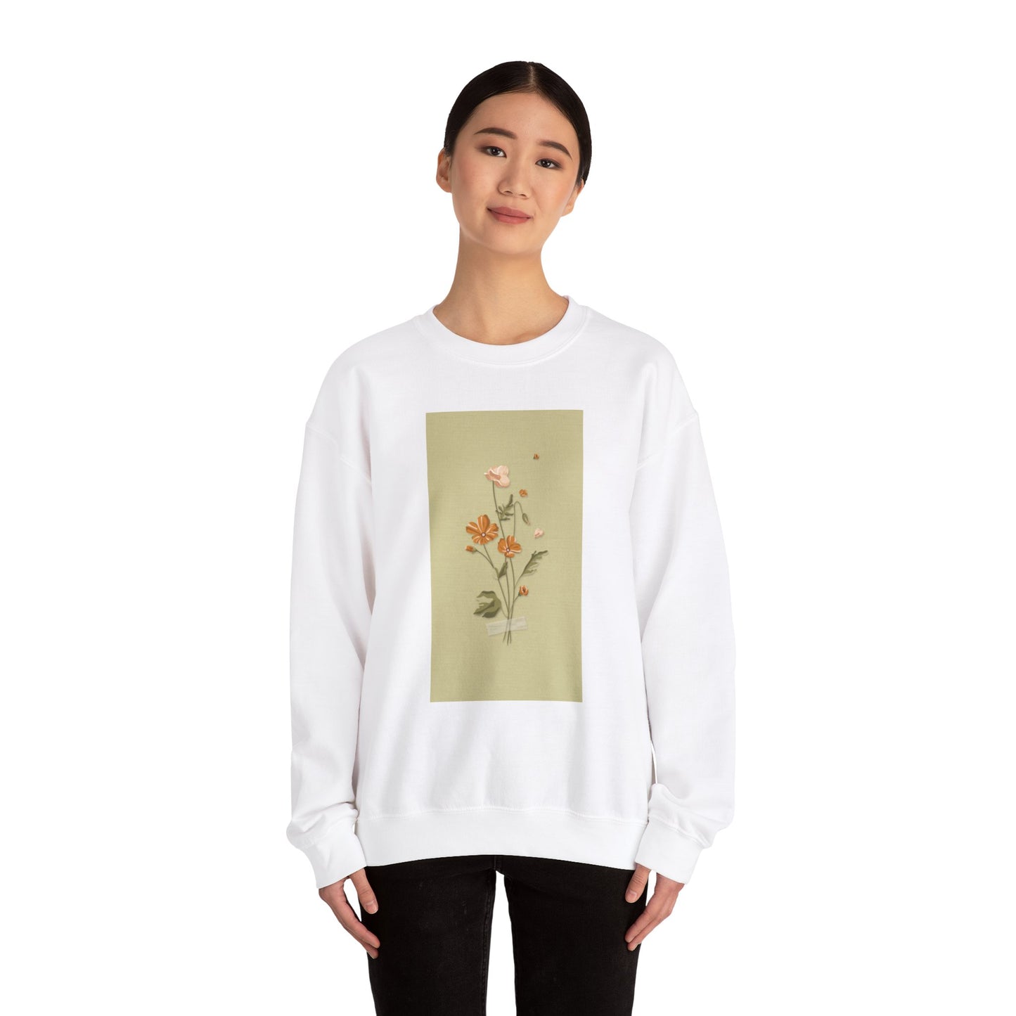 Wildflower Poster Crewneck Sweatshirt