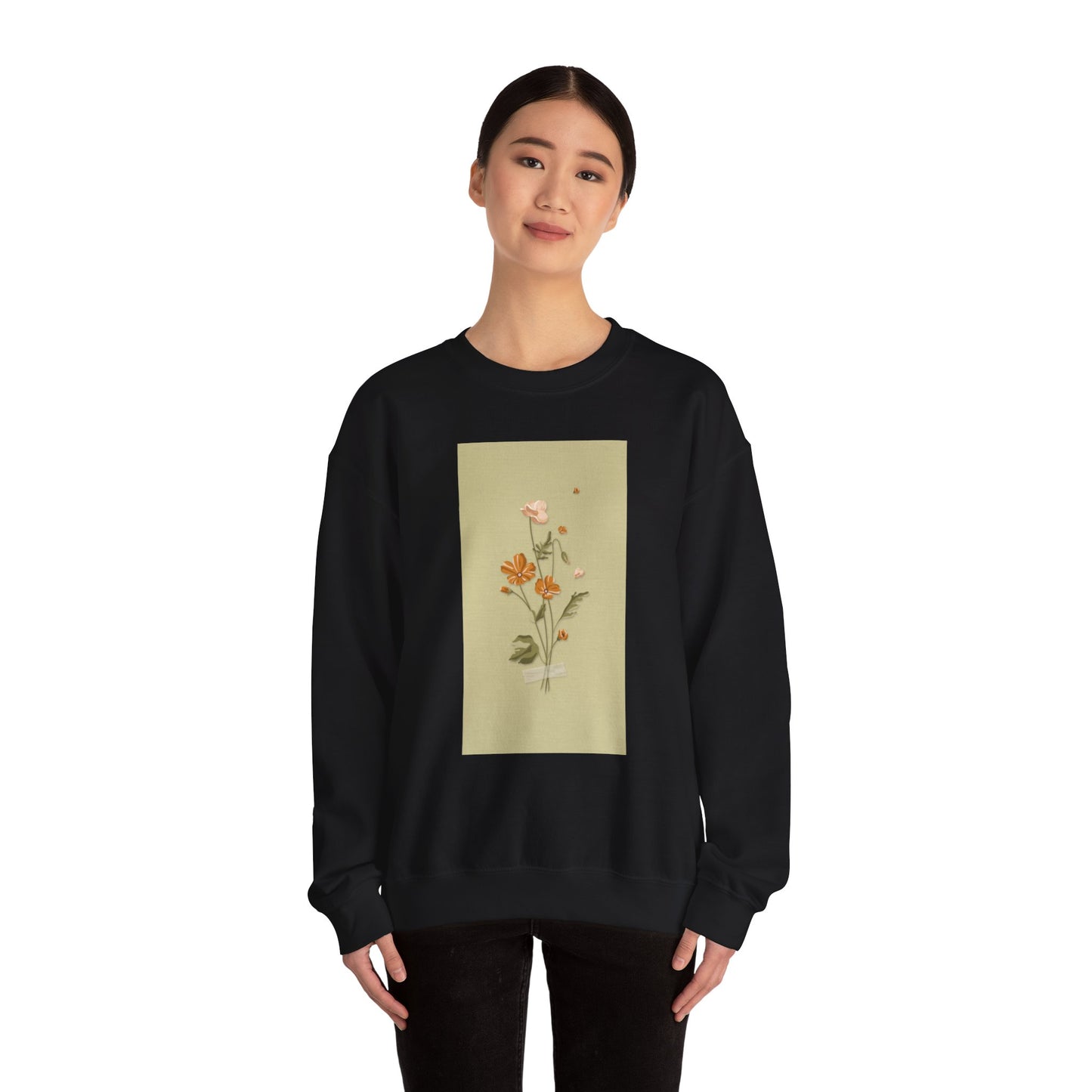 Wildflower Poster Crewneck Sweatshirt