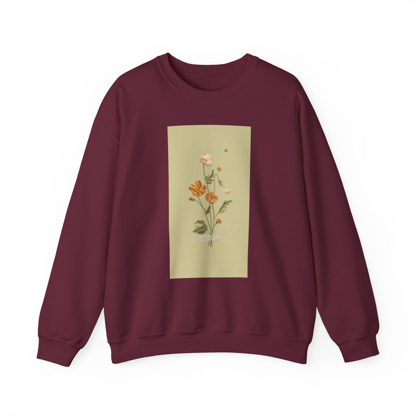 Wildflower Poster Crewneck Sweatshirt