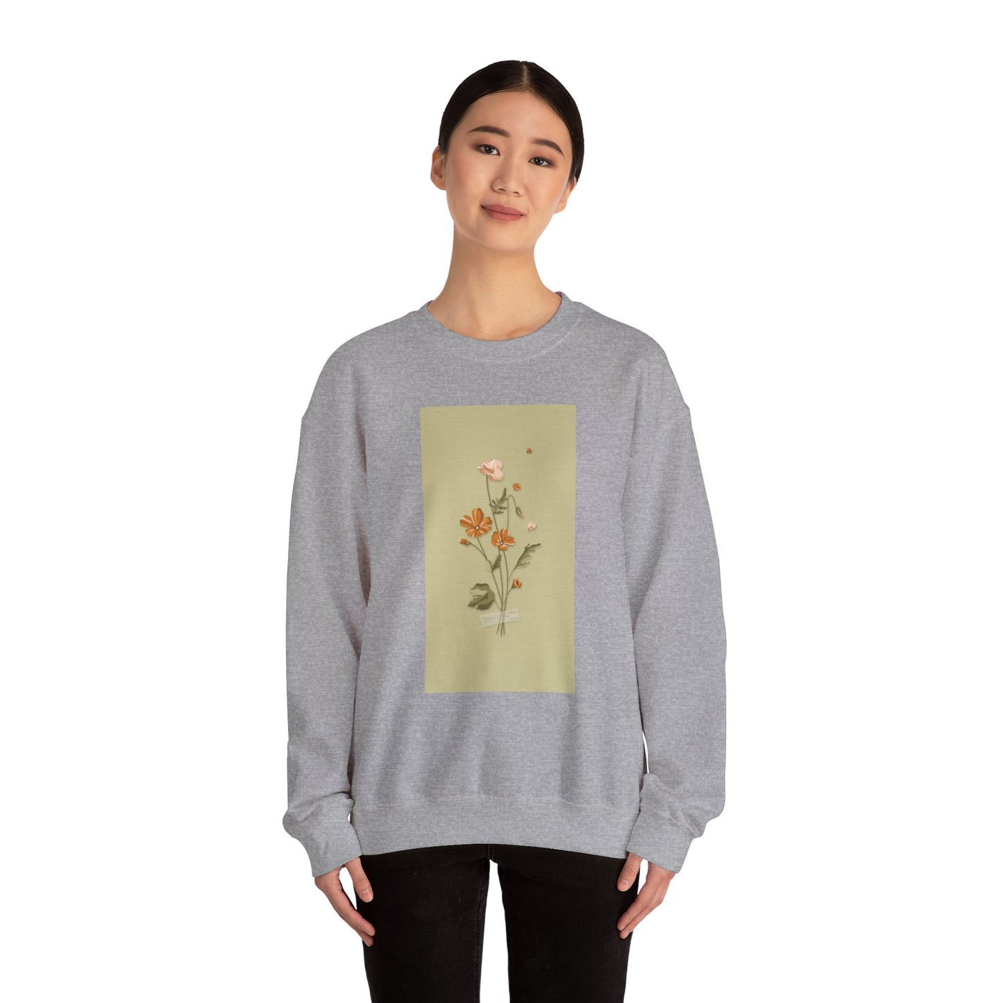 Wildflower Poster Crewneck Sweatshirt