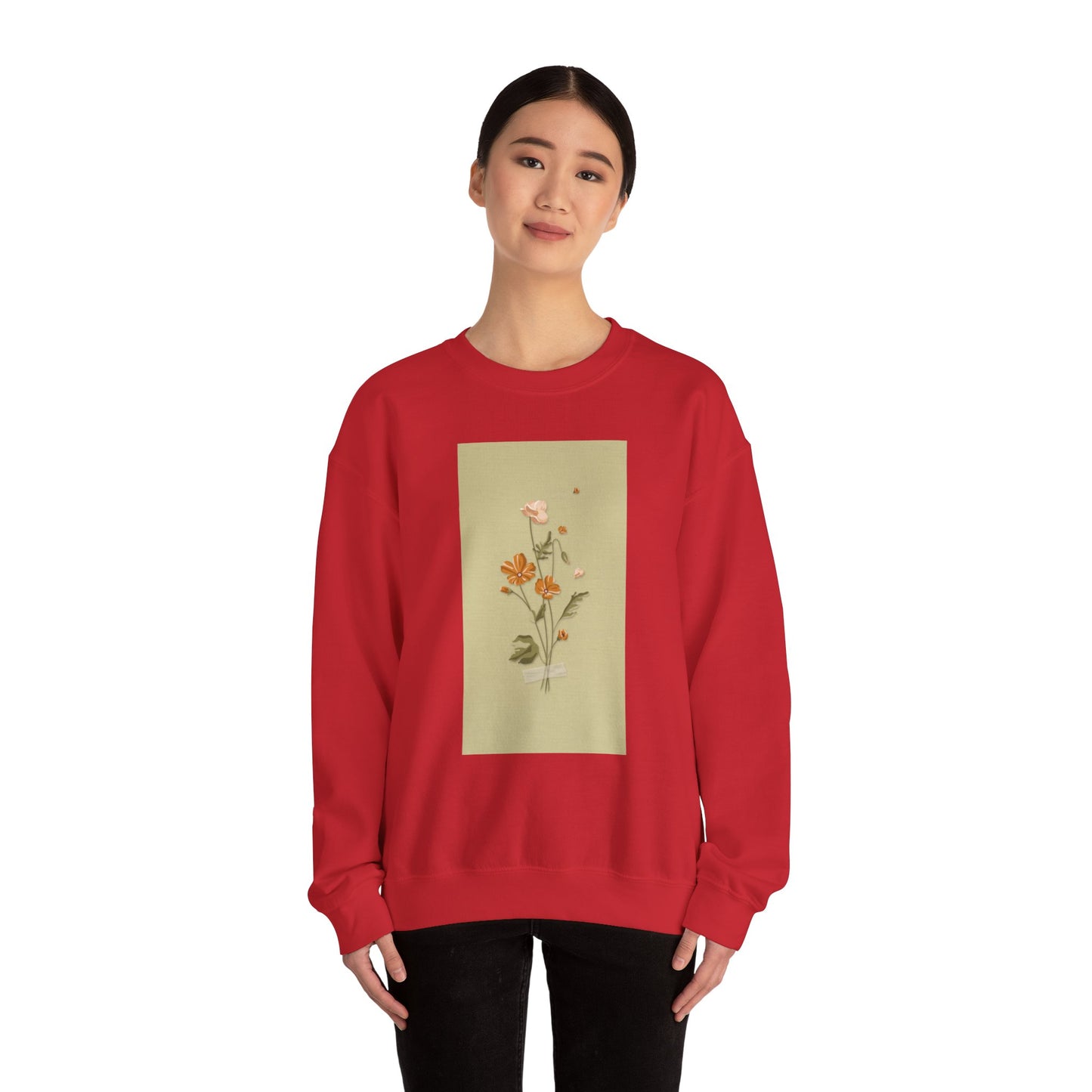 Wildflower Poster Crewneck Sweatshirt