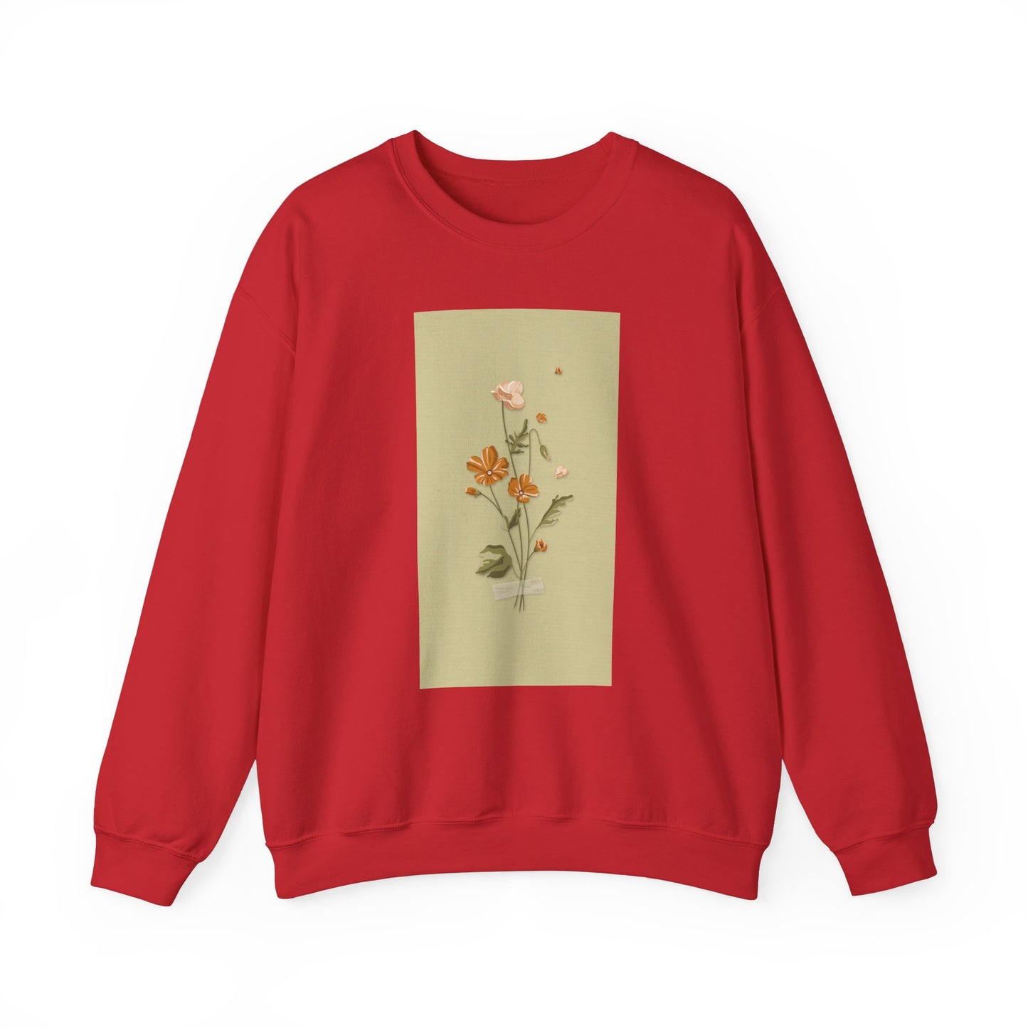 Wildflower Poster Crewneck Sweatshirt