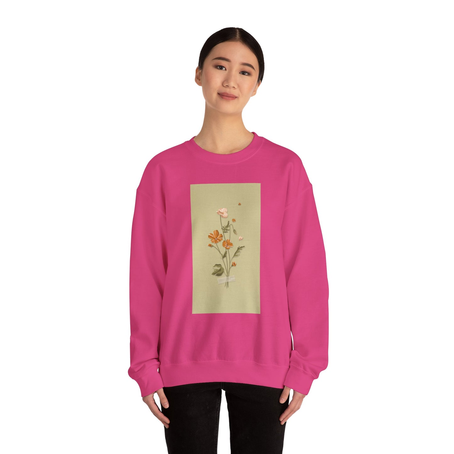 Wildflower Poster Crewneck Sweatshirt