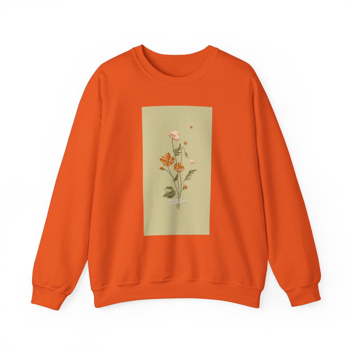 Wildflower Poster Crewneck Sweatshirt