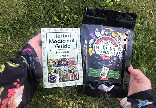 Medicinal Garden Kit w/ Herbal Medicine Guide